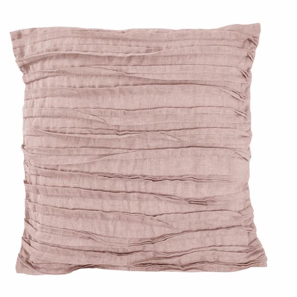 Lazy Linen Cushion - Pink